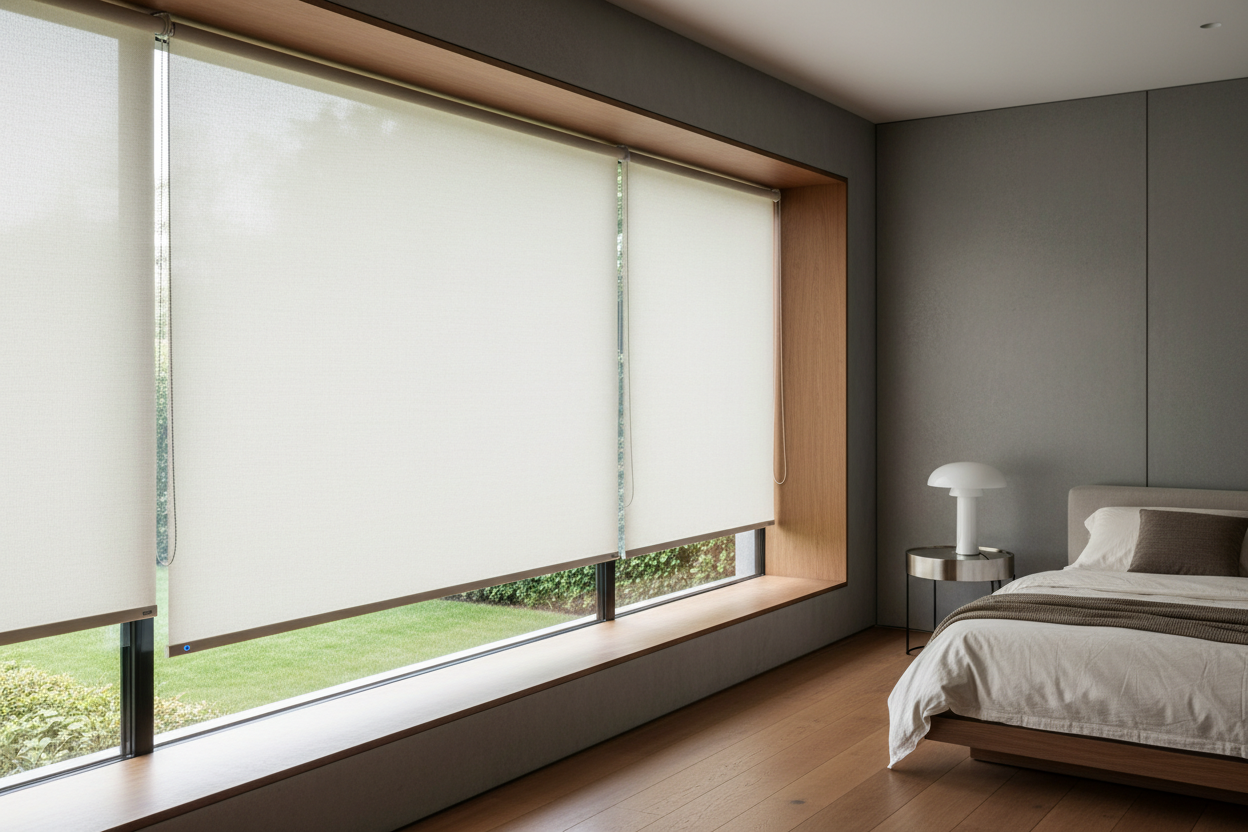 My Trick for Getting Smart Blinds in the Window Frame to Sit Flush