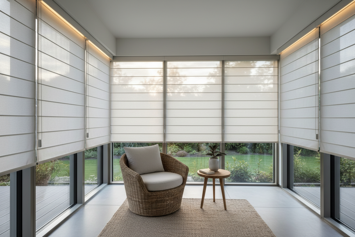 The 'Fishbowl' Problem: Why I Automated My Blinds for a Porch