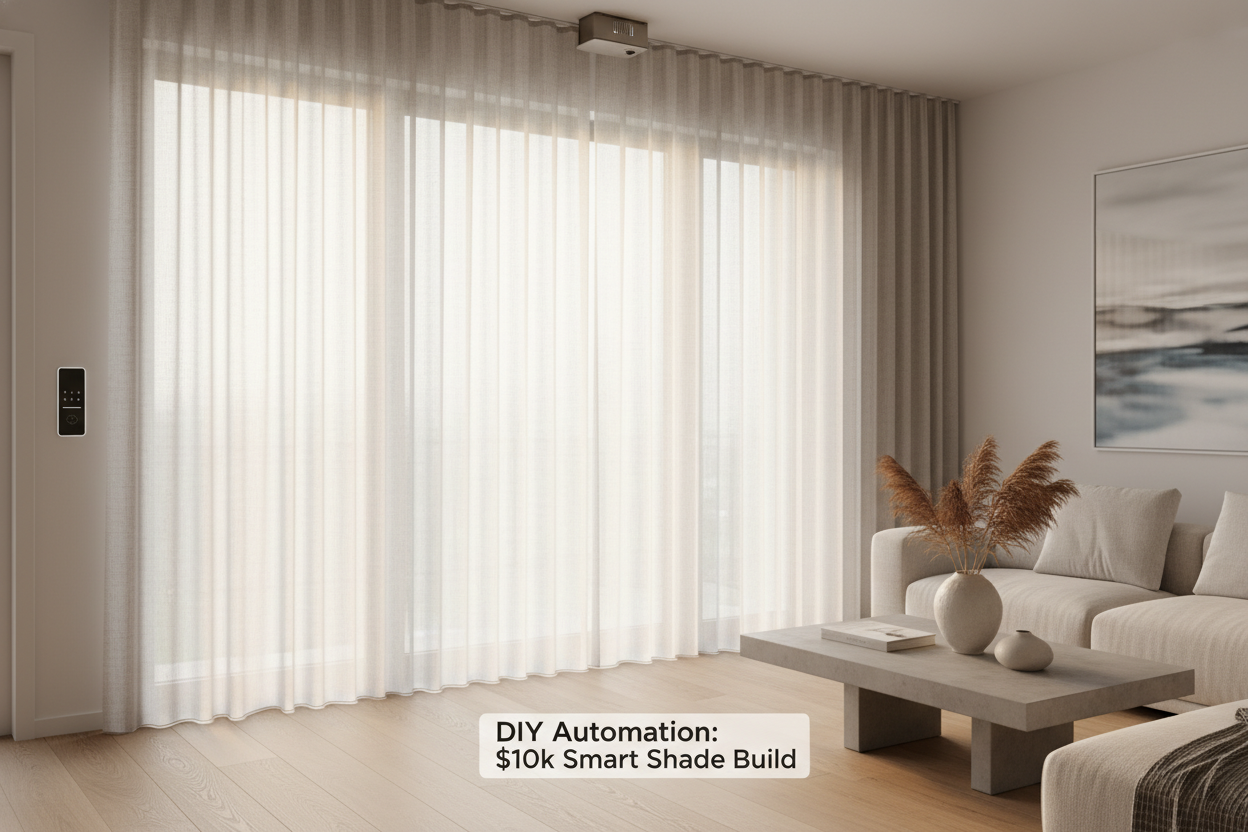How I Built a $10k Smart Shade Setup Buying Inexpensive Blinds Online