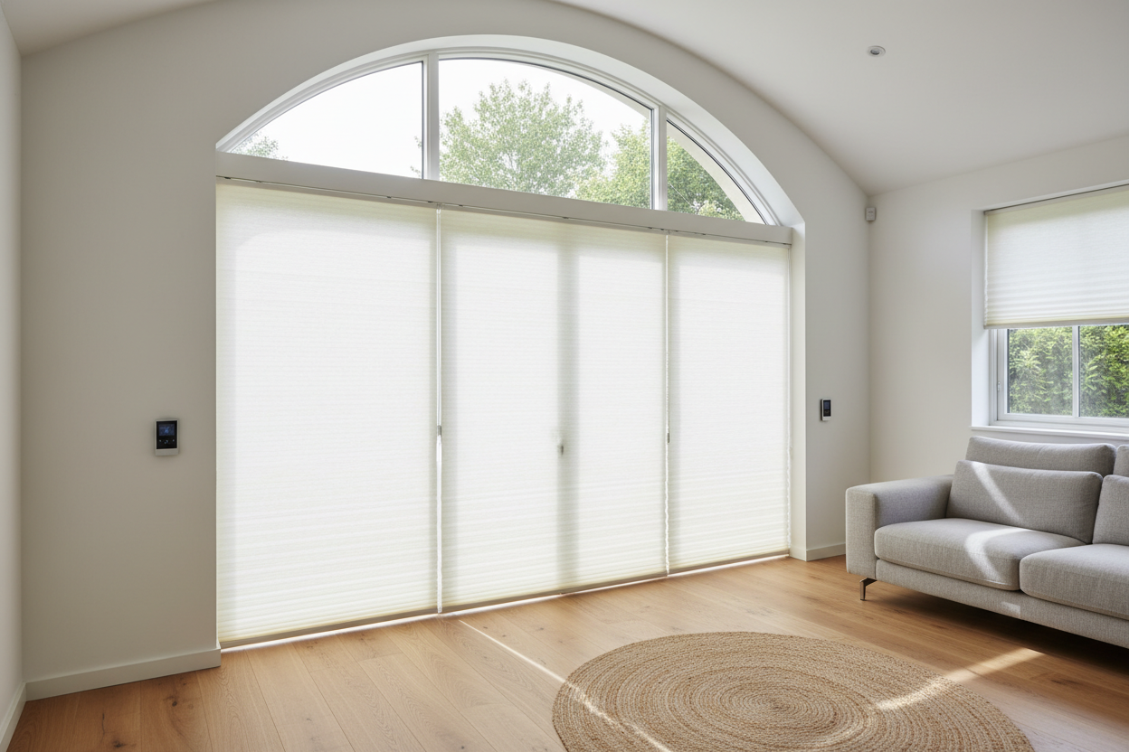 My Cooling Bill Dropped 20% After Installing Shades for Arched Windows