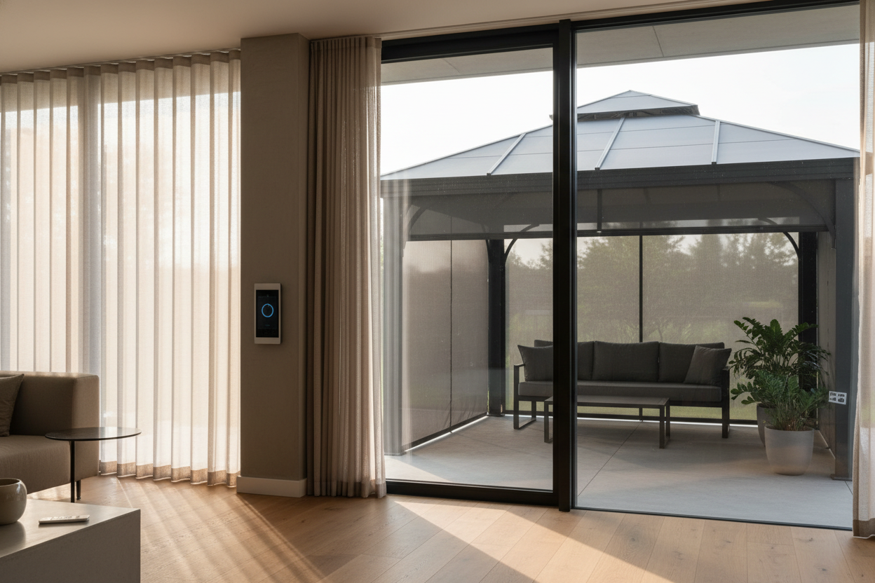 How to Mount Smart Outdoor Blinds for Gazebo Kits in an Afternoon
