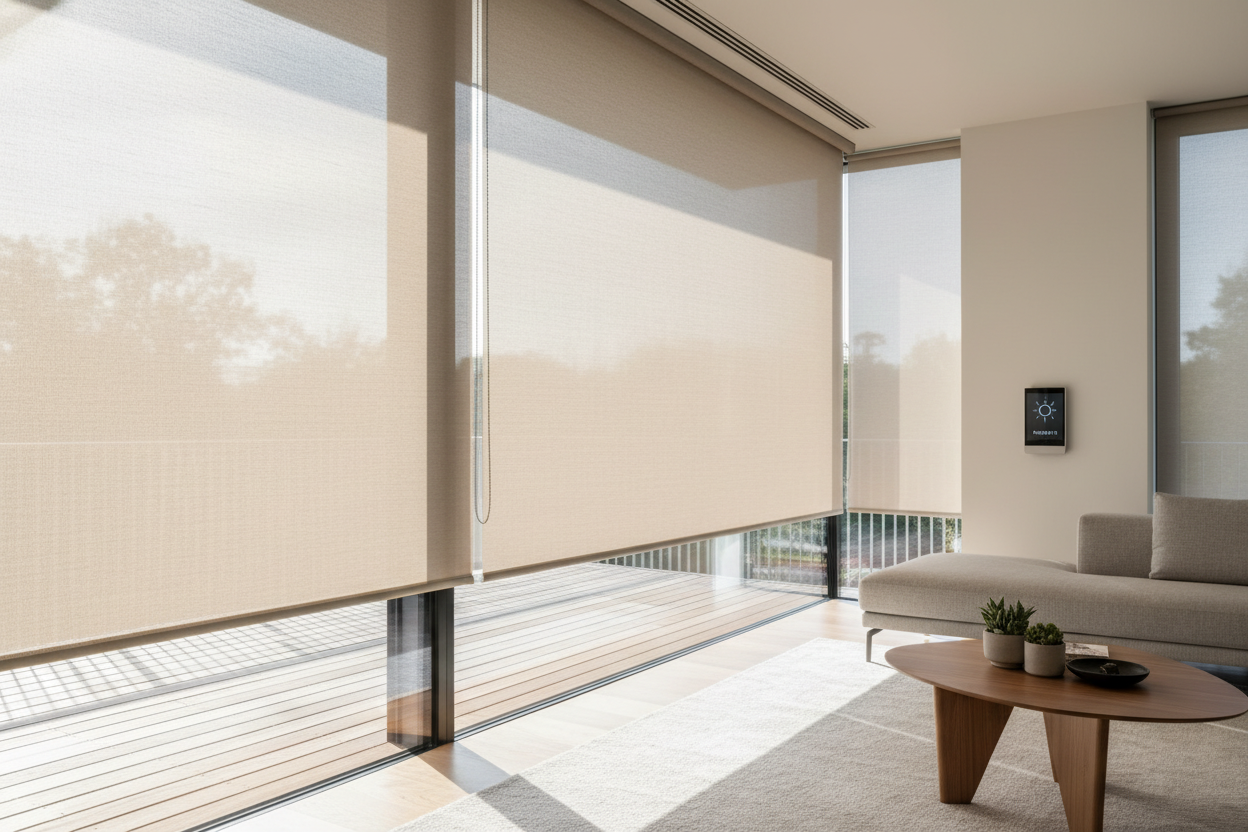 The 'One-Way Mirror' Trick I Use With Deck Privacy Blinds