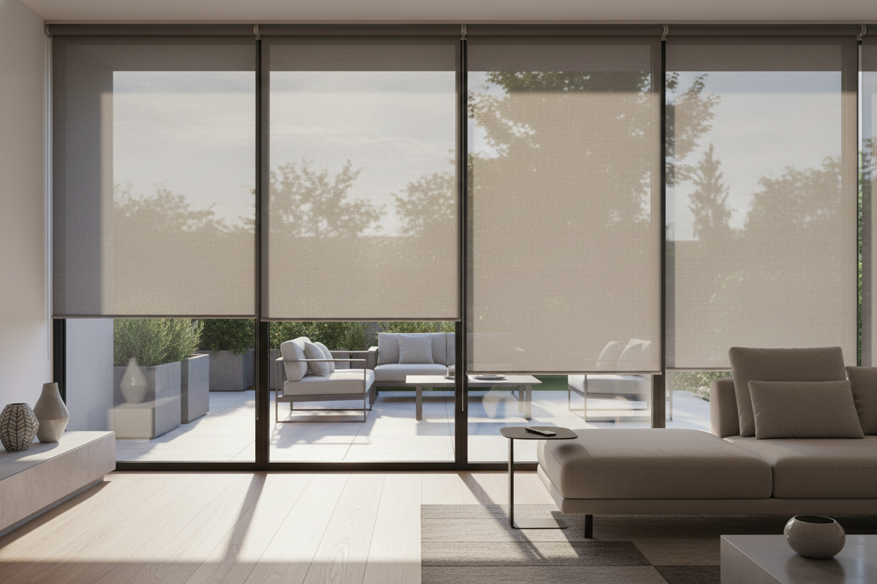 Why I Ditched Solid Fabric for Smart Mesh Outdoor Blinds