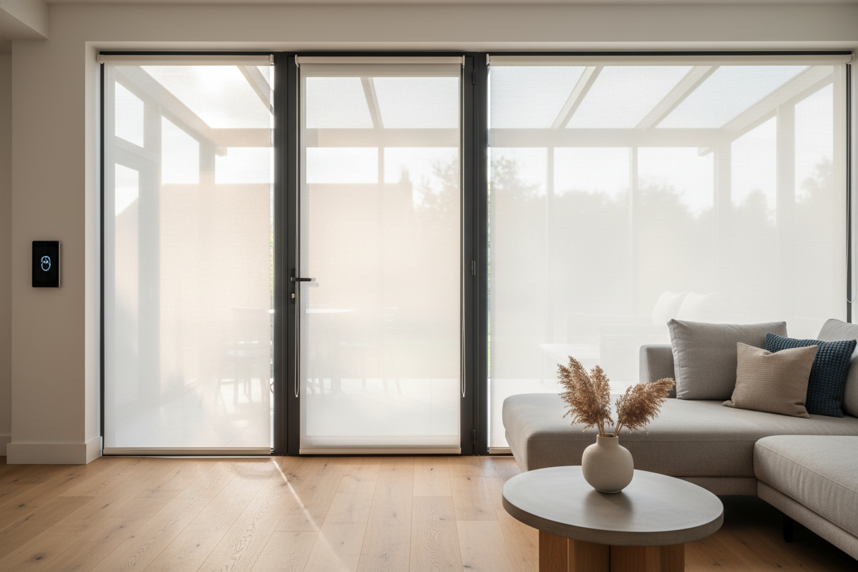 Why I Gave Up on Enclosed Patio Door Blinds for Smart Rollers