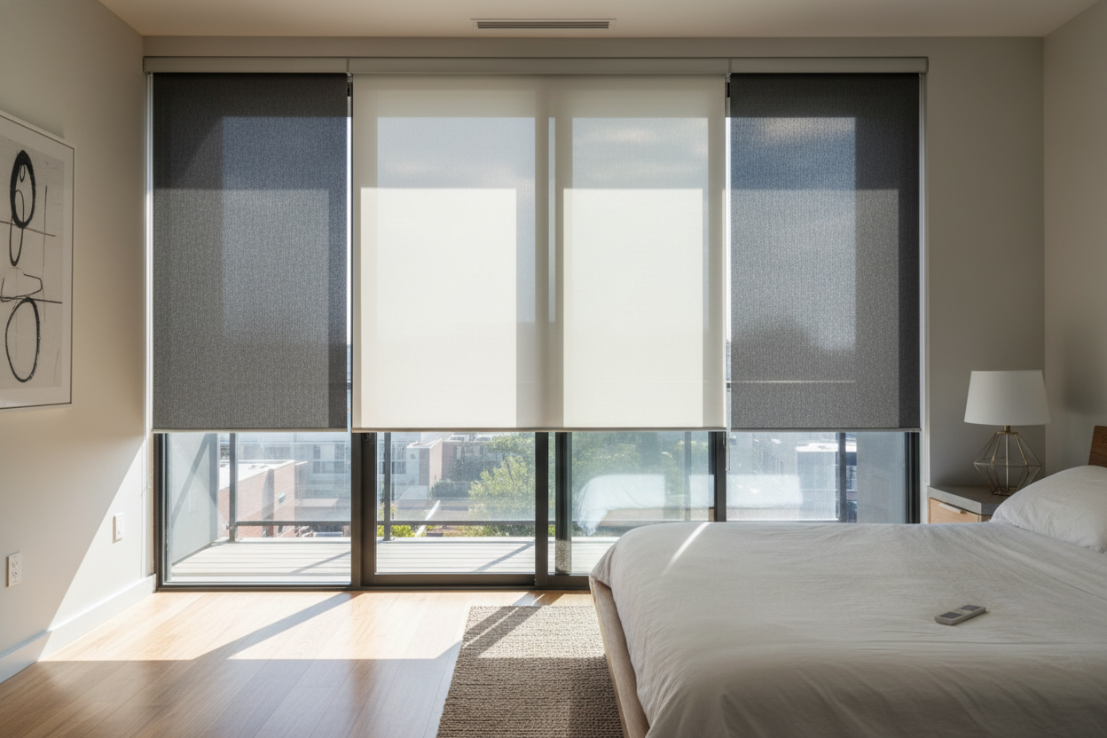 My Trick for Mounting Shades for Sliding Windows Without Blocking Airflow