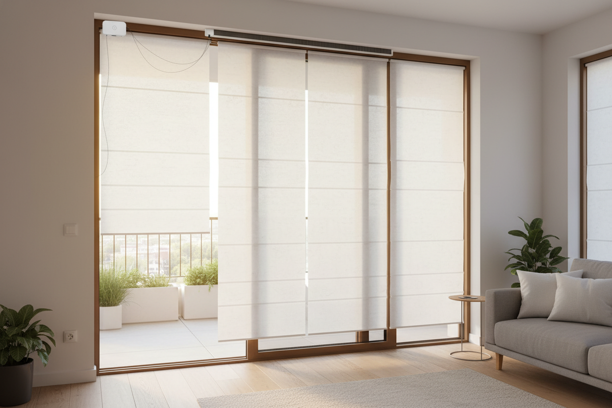 Stop Ripping Paper: My Temporary Blinds for Sliding Door Hack