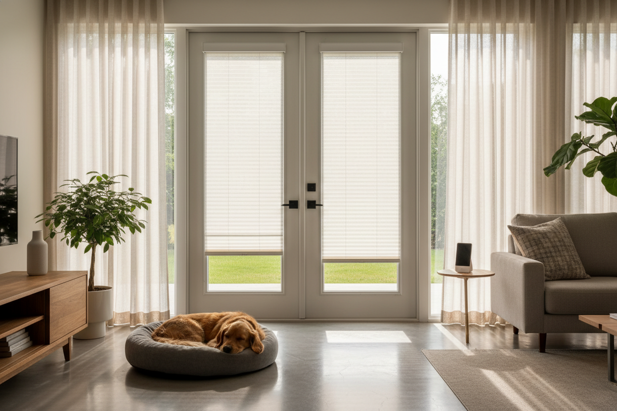 Stop Banging Shades: Why I Upgraded to Door Glass Blinds Inserts