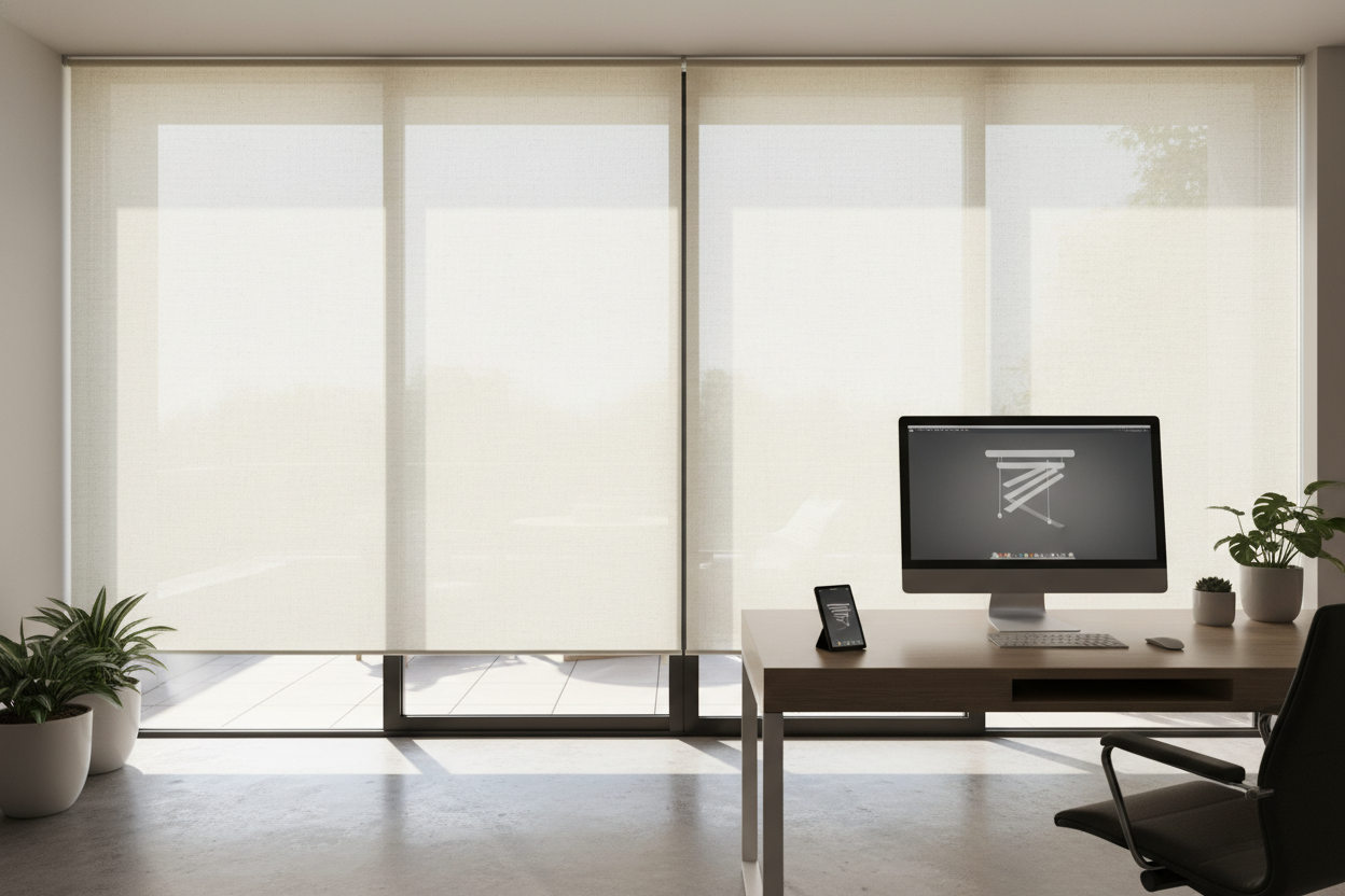Can Sheer Blinds for Patio Doors Actually Block Screen Glare?