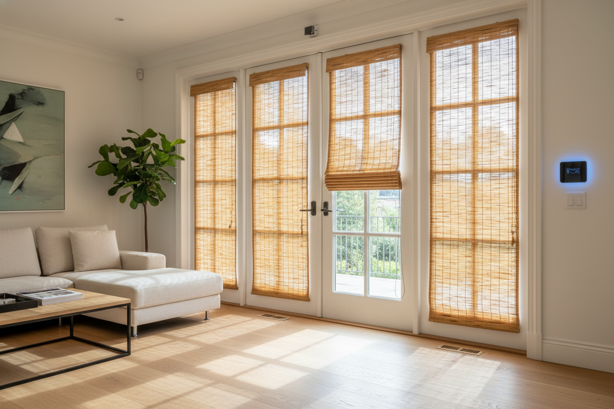 What Nobody Tells You About French Door Bamboo Blinds