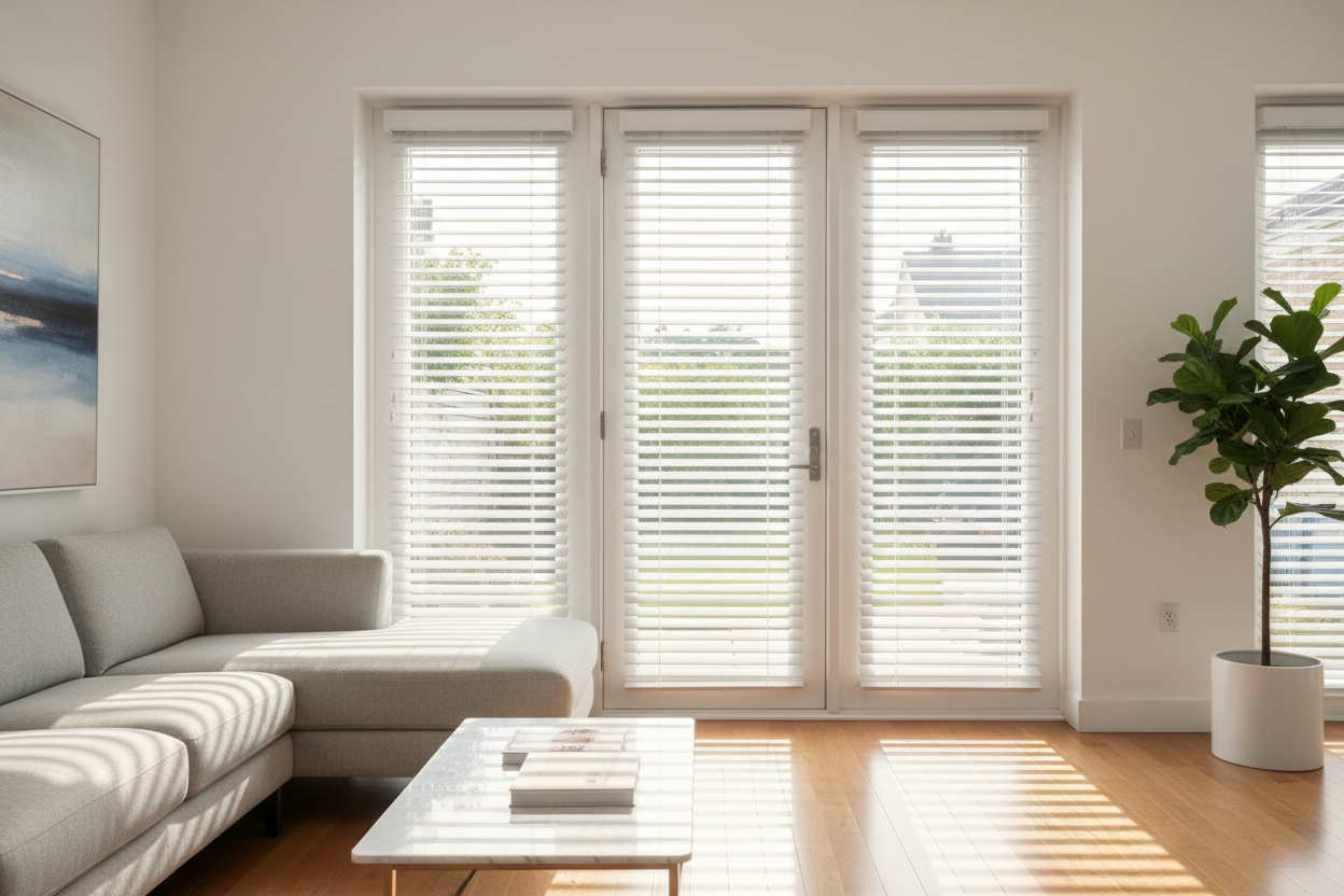 The Depth Math Nobody Gives You for Wood Blinds on French Doors