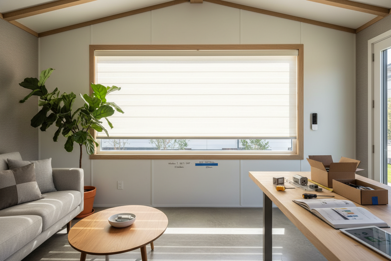 How I Automated Blinds for Mobile Homes (Despite Weird Sizes)