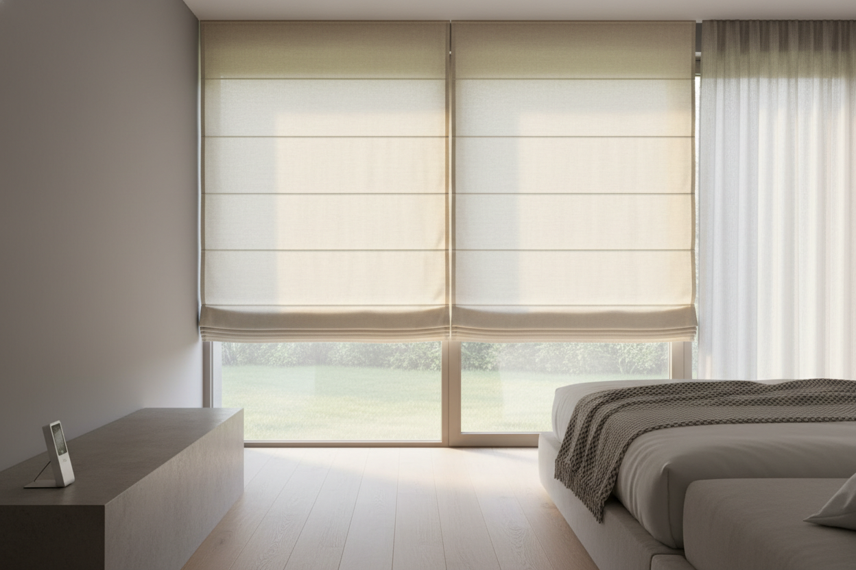 Why I Replaced My Sterile Smart Shades With Cordless Roman Blinds