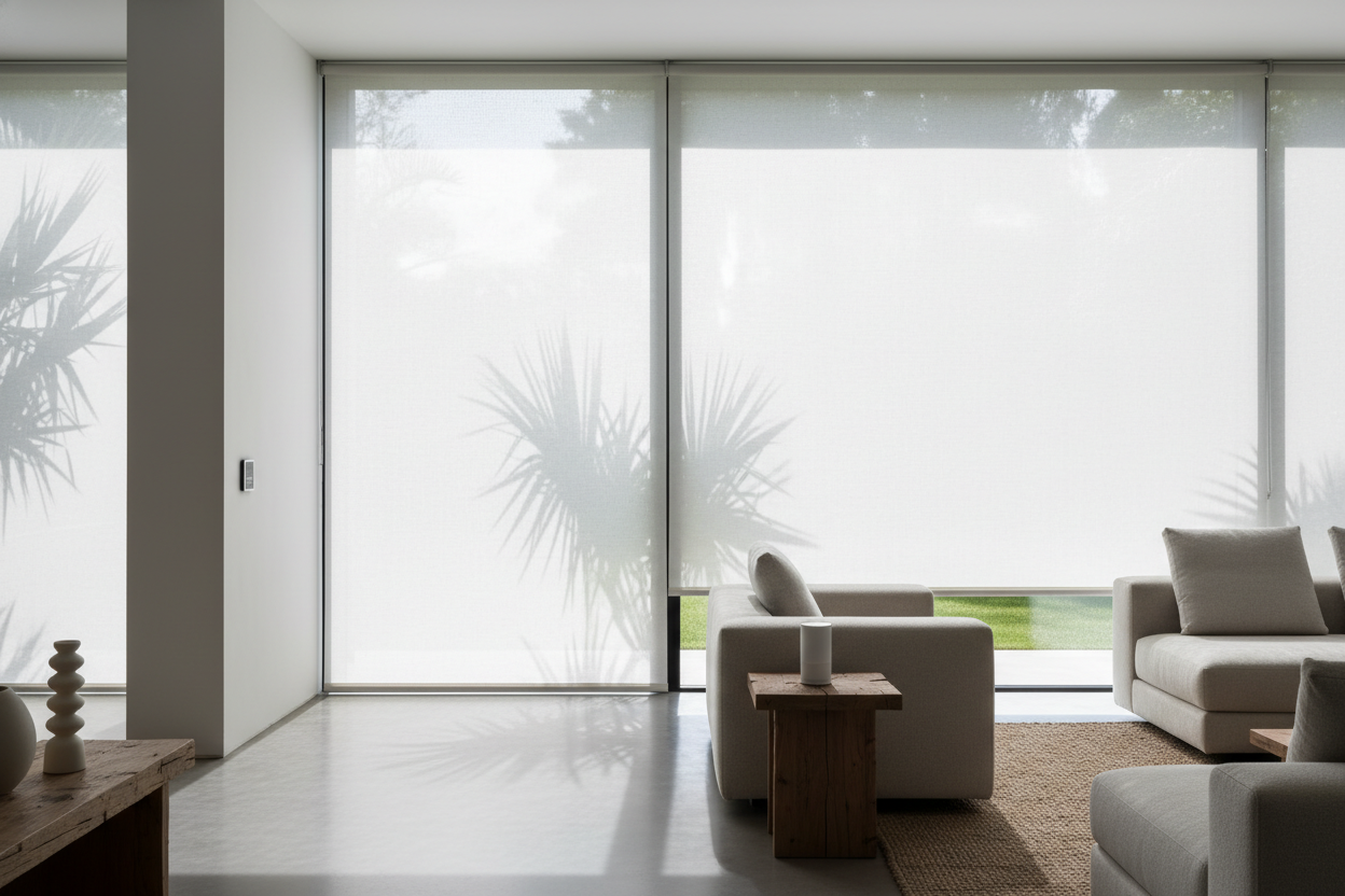 My Sunroom Was Unusable Until I Found Cordless Sheer Blinds