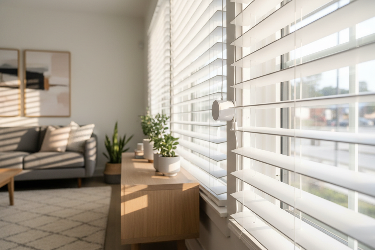 The Trick to Automating Lowes Blinds Faux Wood Over a Weekend