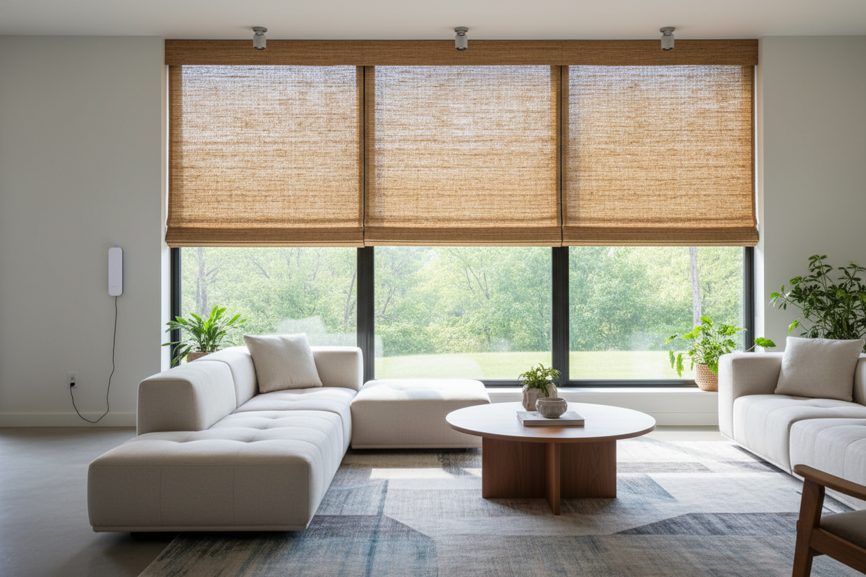 My Lowes Woven Shades Looked Great (Until I Tried to Automate Them)