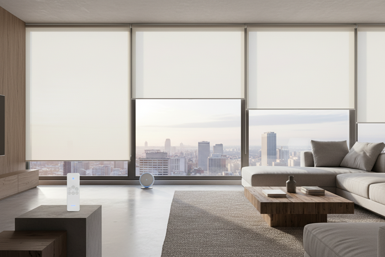 I Motorized Walmart Solar Shades So You Don't Have To