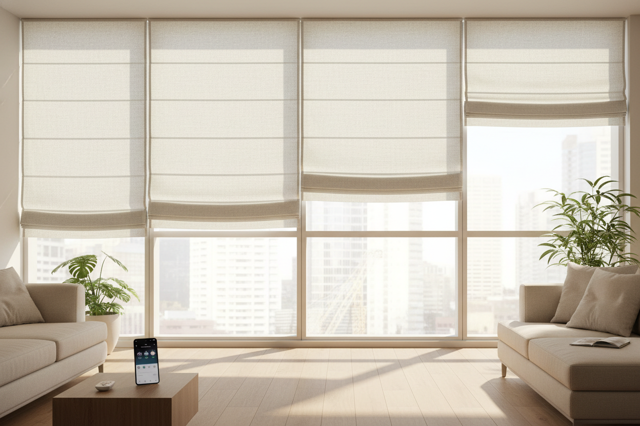 How Manual Cords Ruined the Home Depot Roman Blinds in My Living Room