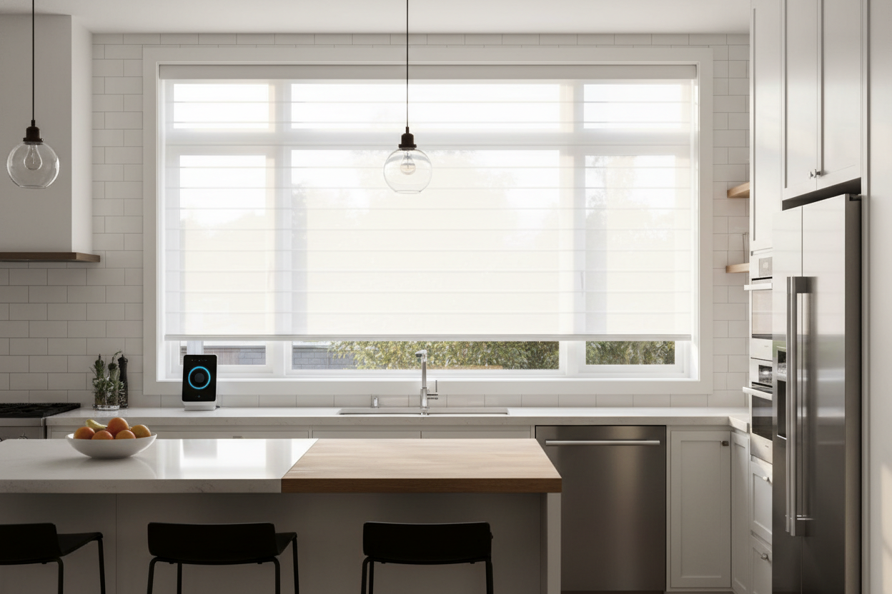 Why I'll Never Put Home Depot Wood Blinds White in a Kitchen Again