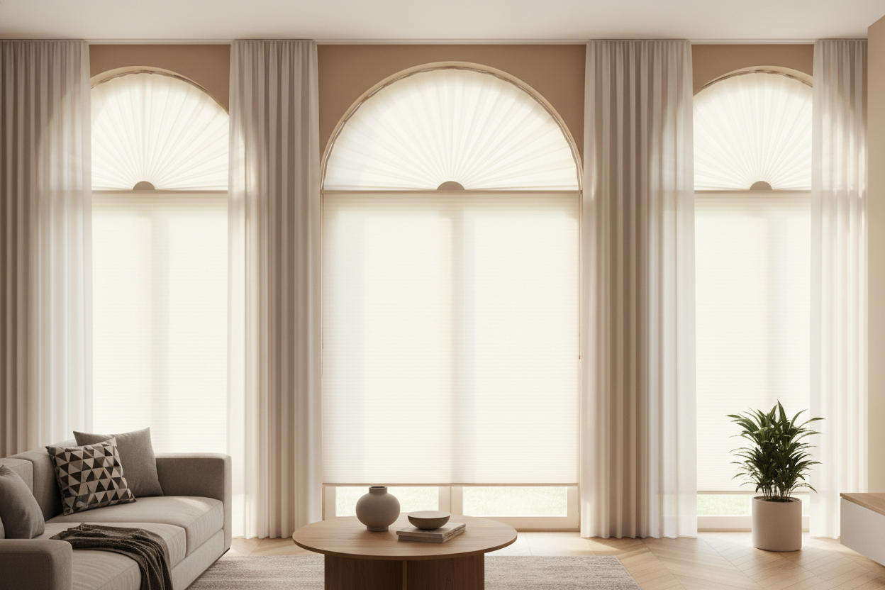 I Stopped Leaving the Top Bare: Finding Arched Windows Coverings That Work
