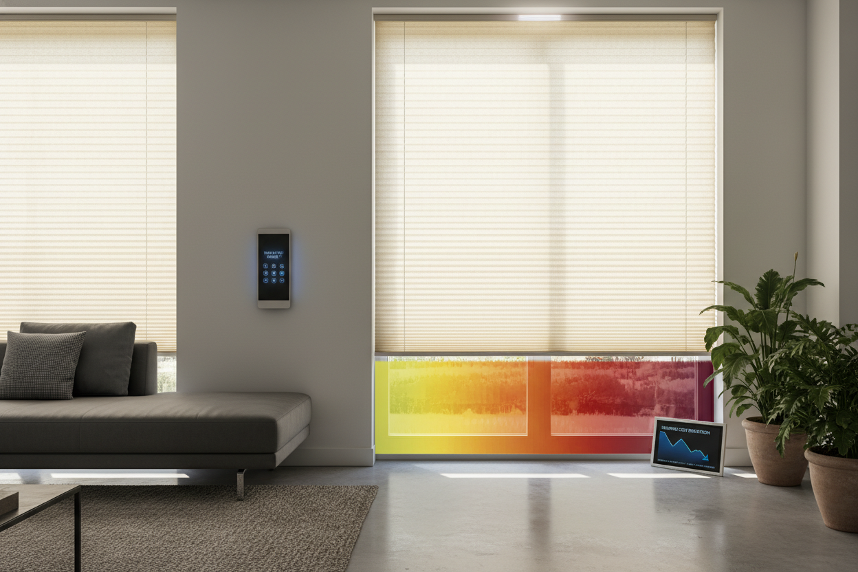 My Heating Bill Dropped After I Bought Custom Pleated Blinds