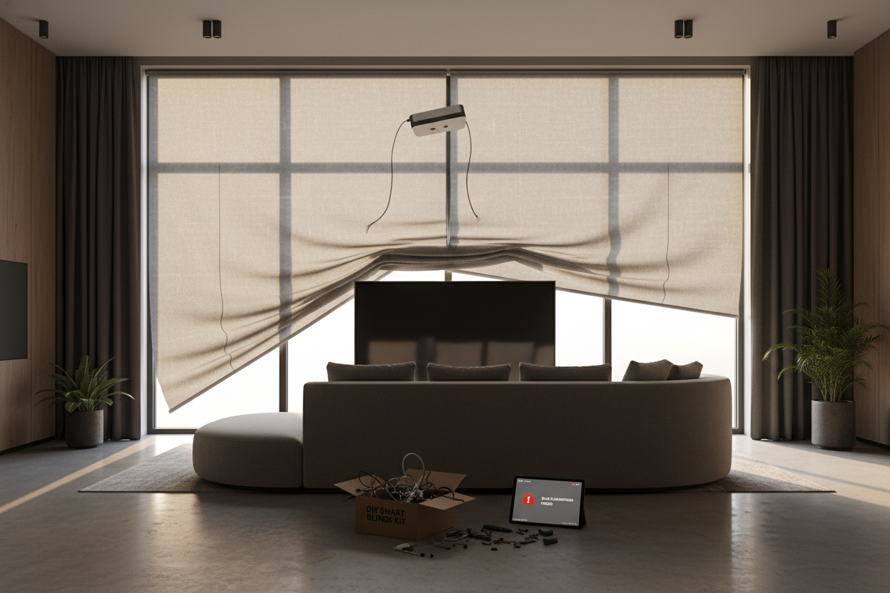 Your Readymade Blinds Are Telescoping (And Smart Motors Make It Worse)