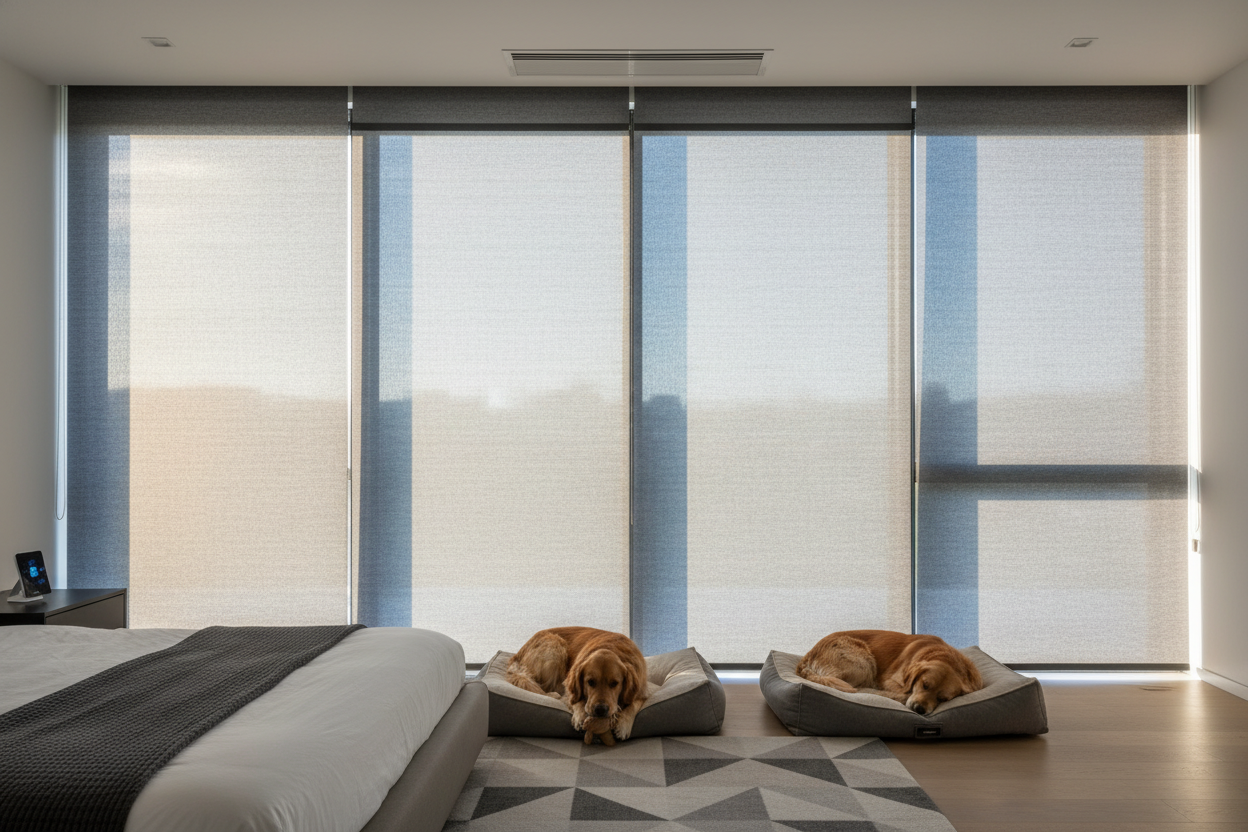 My Dogs Ruined My Drapes, So I Found Curtains That Pull Up Like Blinds