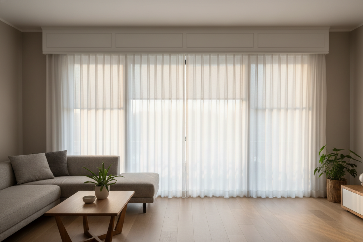 I Hid My Clunky Smart Motors Behind My Valance and Blinds