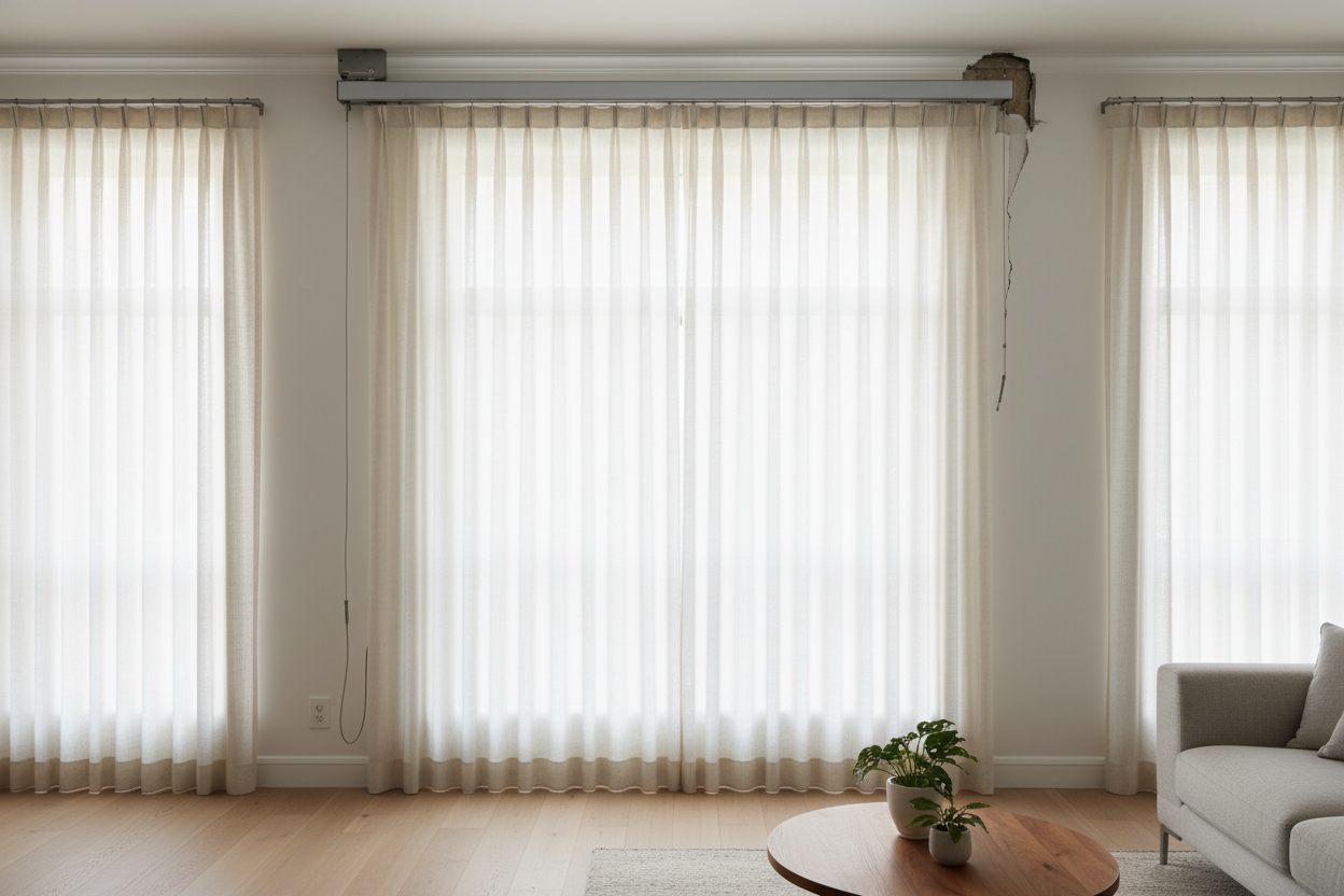 Why My Curtains for Tall Windows Ripped Out the Drywall