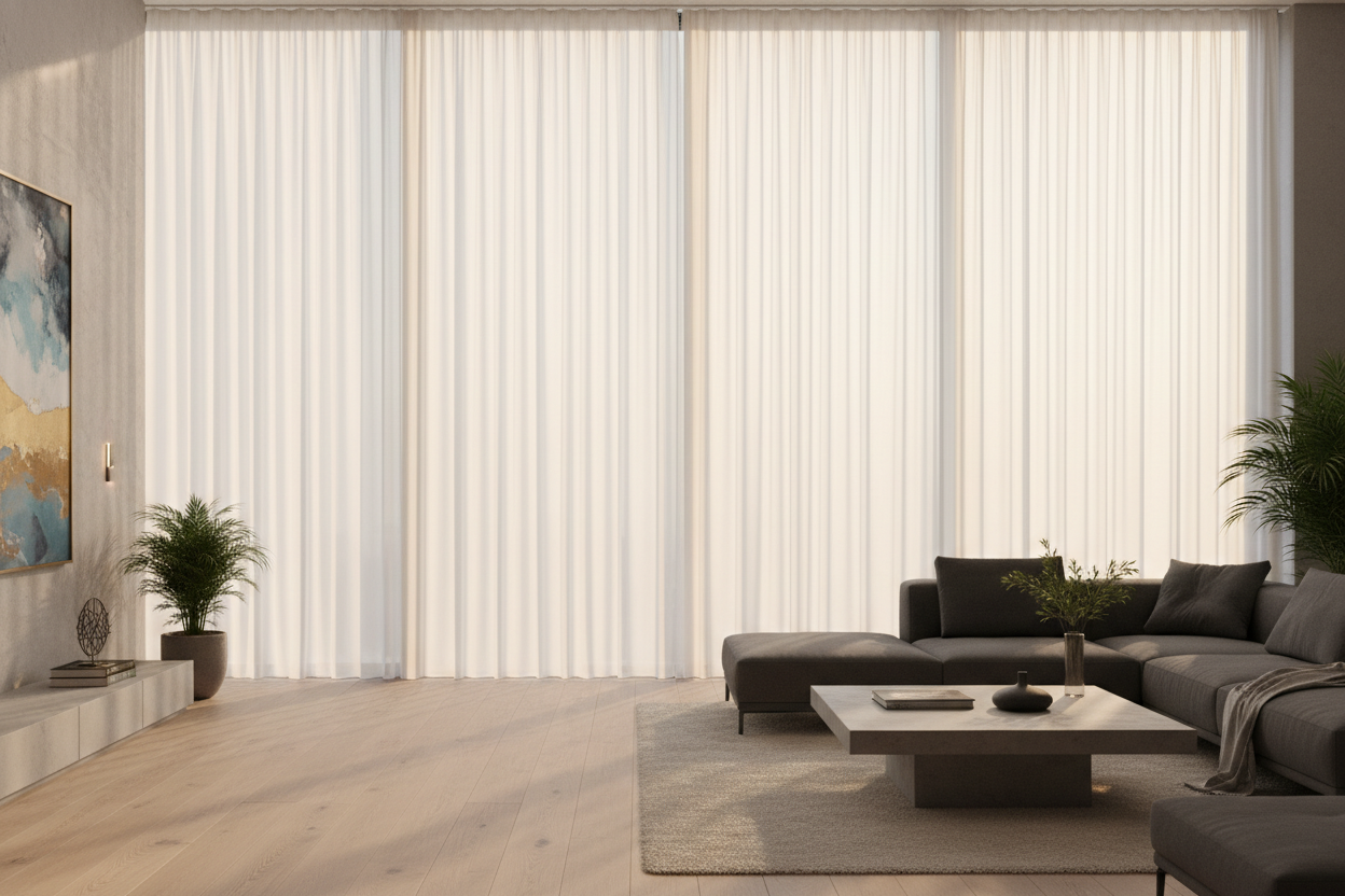 I Finally Found Smart Curtains for Long Windows That Don't Sag