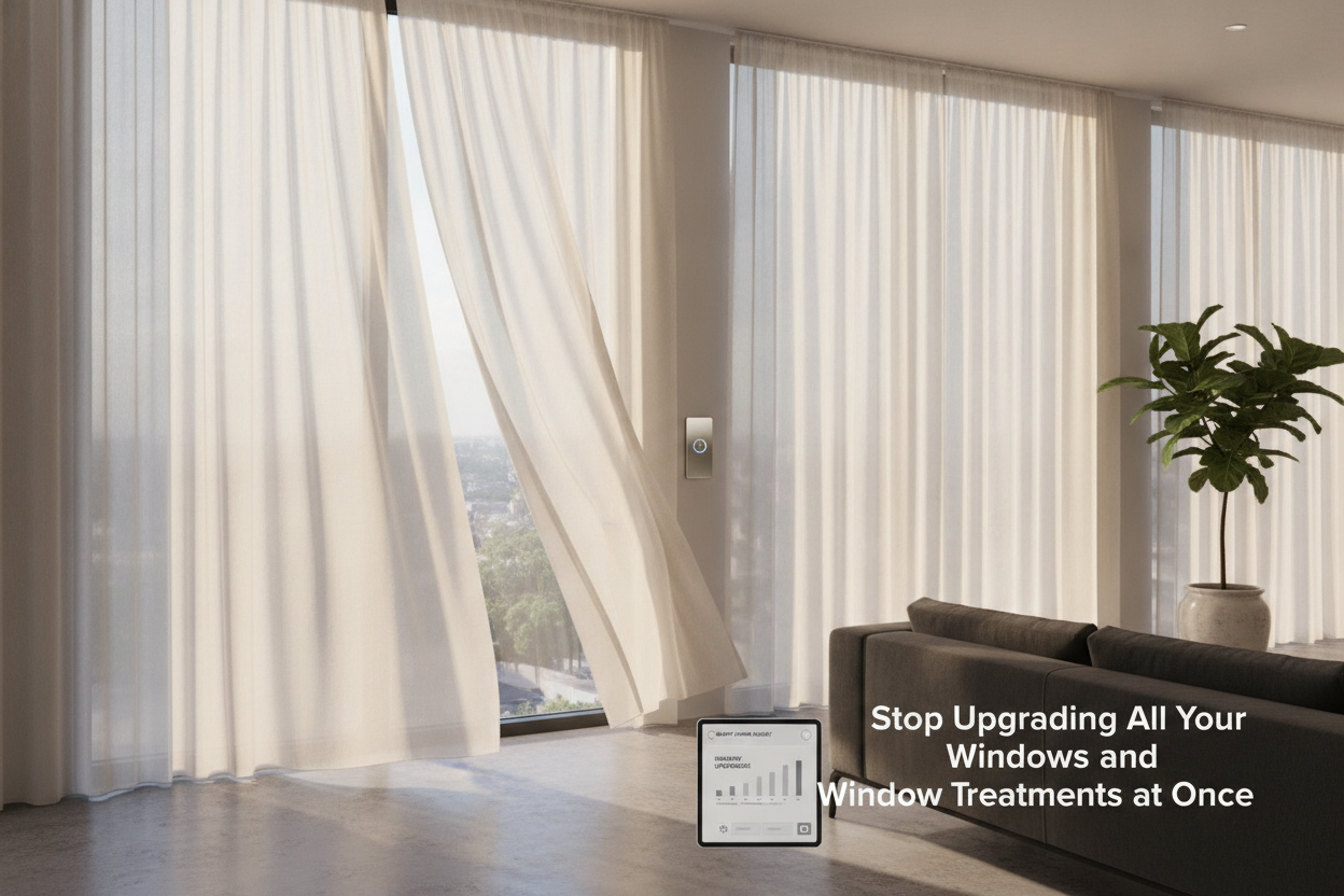 Stop Upgrading All Your Windows and Window Treatments at Once