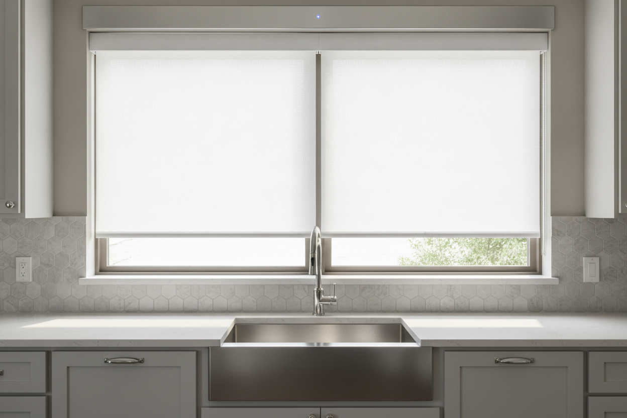 Grease Ruined My Blinds: Real Kitchen Window Treatment Ideas