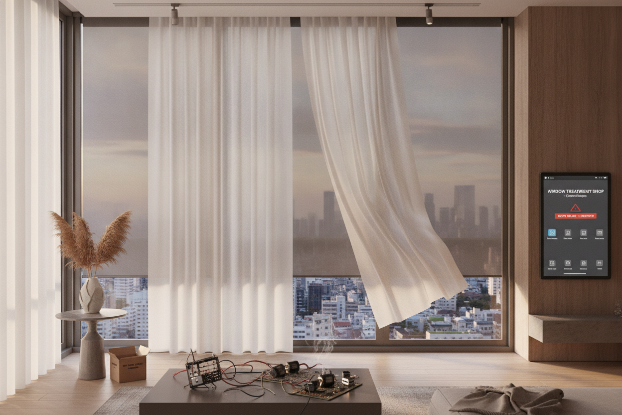 I Fried 3 Smart Motors Before Finally Buying Custom Window Treatments