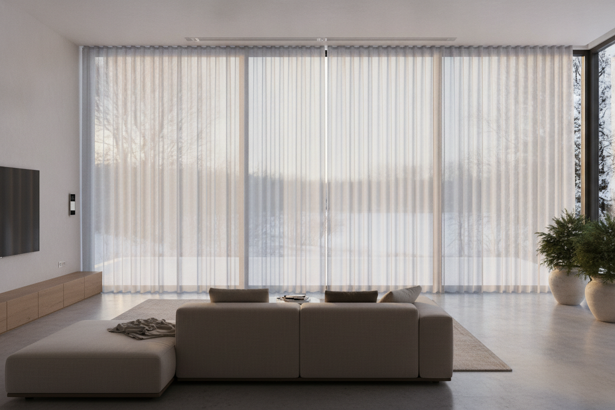 I Loved My Big Living Room Windows Until Winter Hit (Here's My Fix)