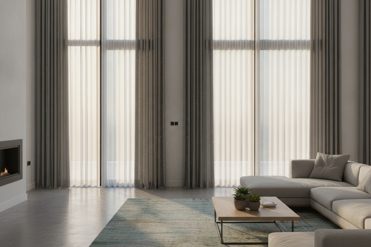 Matching Window and Door Coverings Is a Nightmare (Here's How I Fixed It)