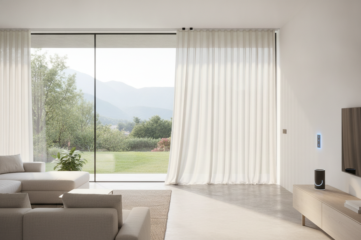 My Giant Glass Was a Nightmare Until I Found This Picture Window Treatment