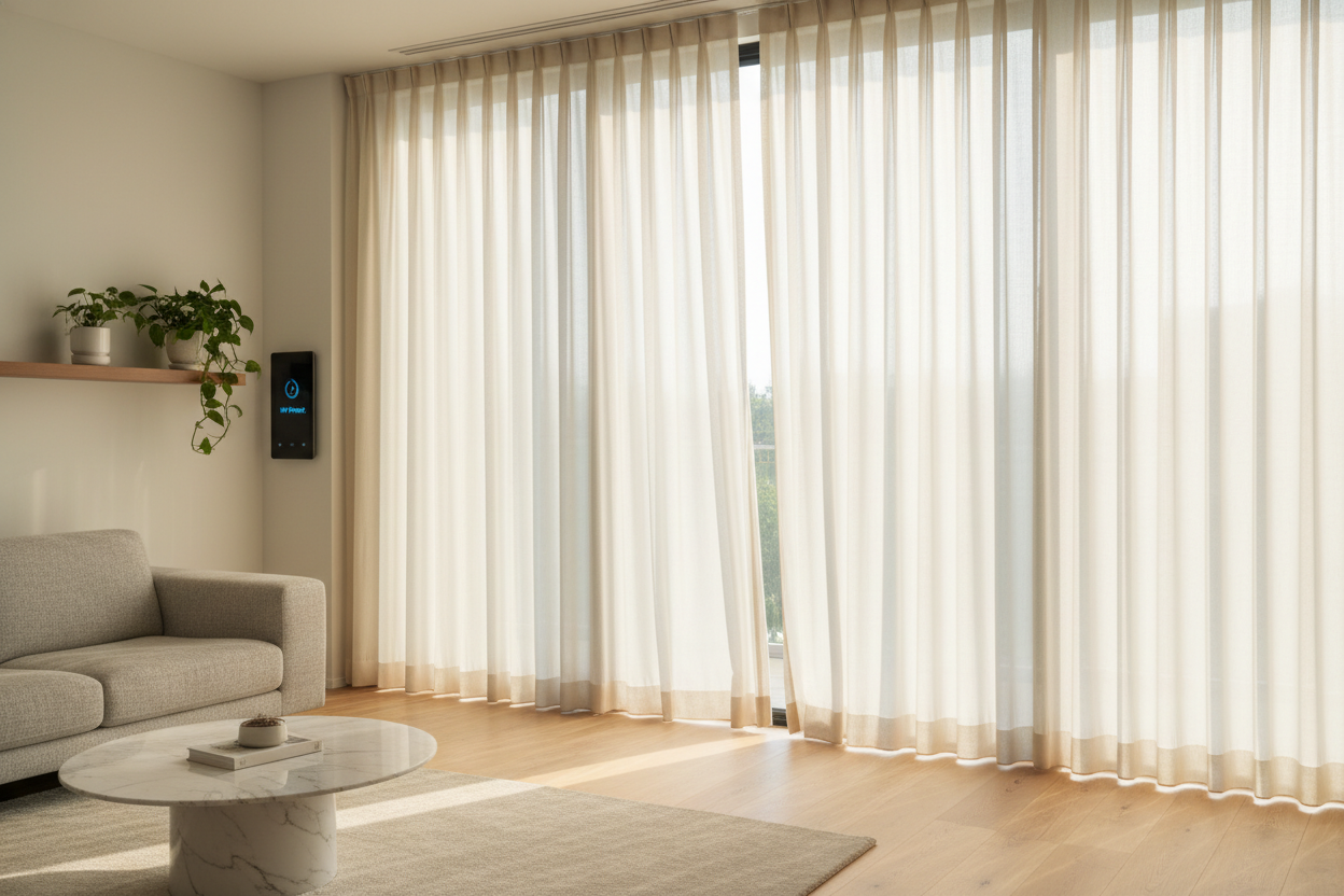 Sun Ruined My Floors Until I Installed Smart Home Window Shields