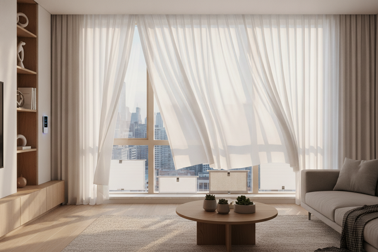 Don't Use Tape: Temporary Window Coverings Ideas While You Wait