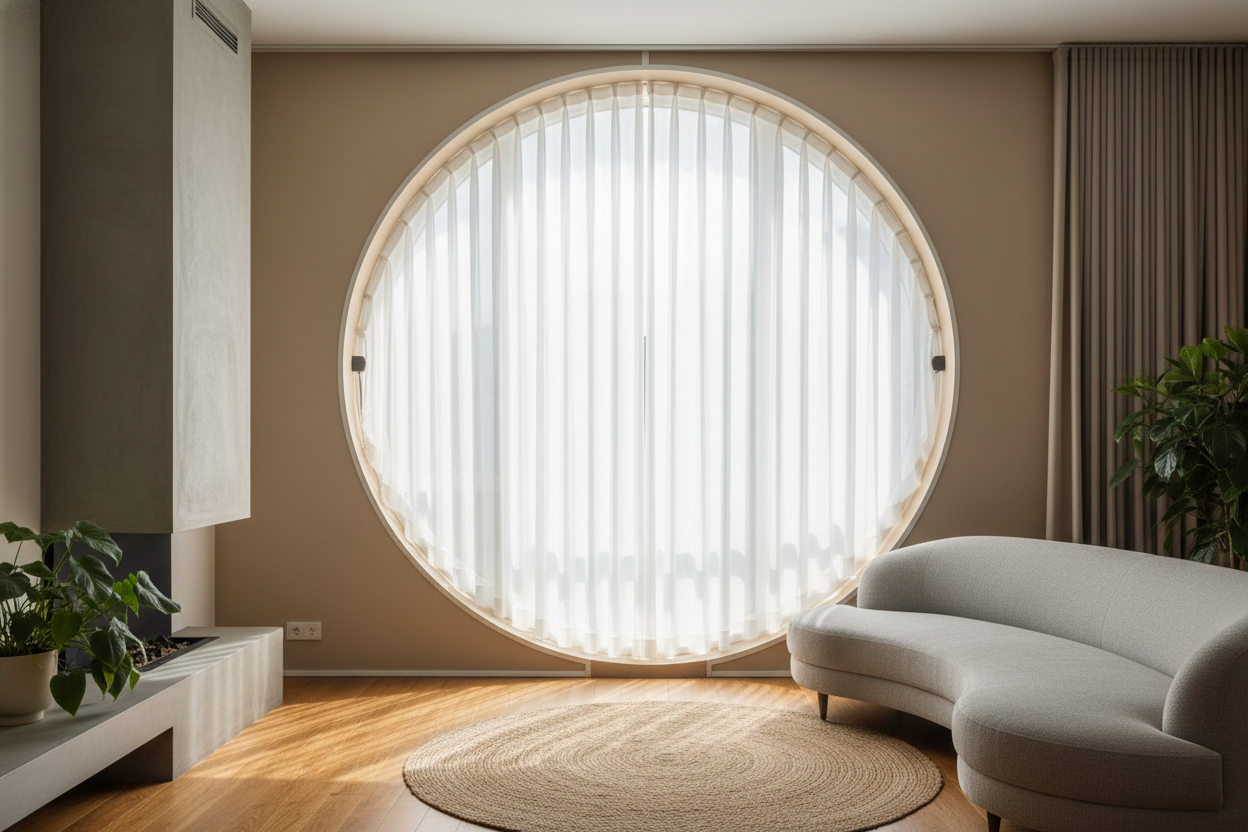 Don't Ruin the Shape: Round Window Covering Ideas That Actually Work