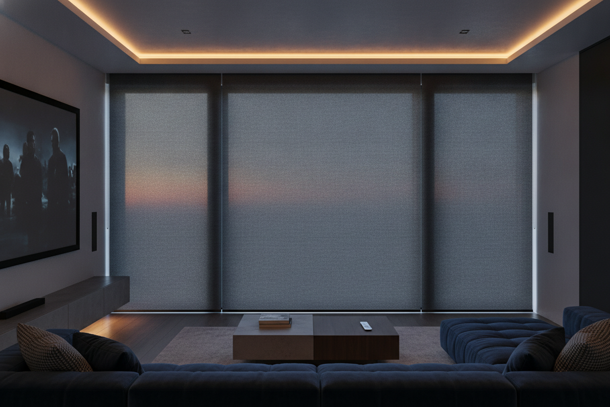 Why Most Window Treatments for a Den Ruin Movie Night