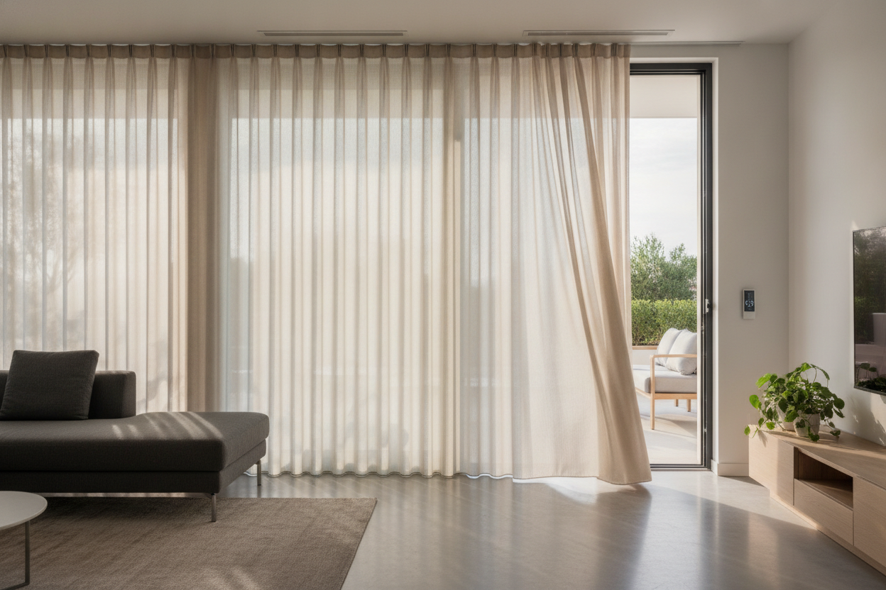 Stop Tripping Over Curtains and Drapes for Sliding Glass Doors
