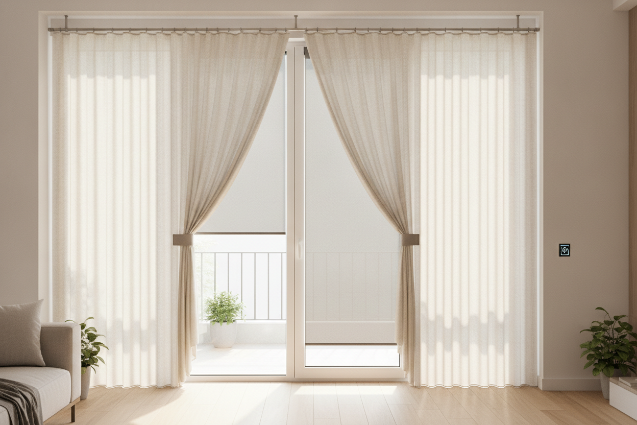 I Tested 4 Drill-Free Door Window Shades (And Only Kept One)