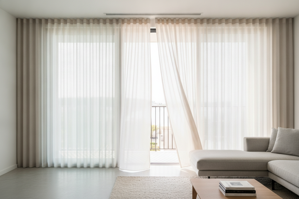 Stop Hanging Curtains on Sliding Glass Door Frames Like This