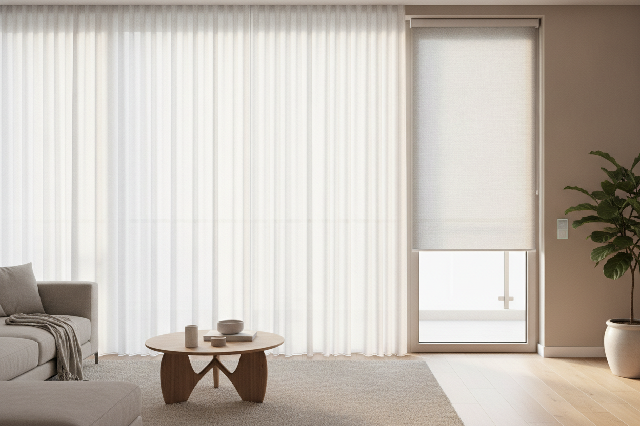 The Right Way to Automate Door and Window Shades in the Same Room