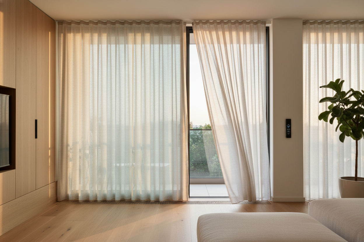 The Only Slider Window Coverings That Don't Clatter Like Cheap Plastic