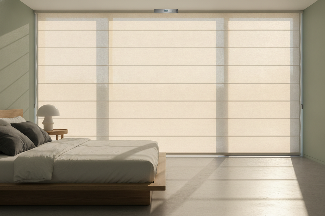 Why I Swapped My Dusty Wood Slats for Fabric Horizontal Blinds