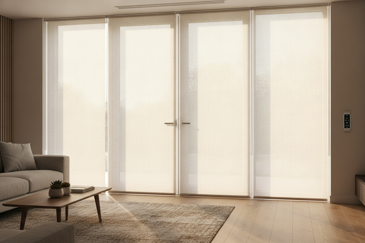 Your Door Handle Is Ruining Your Shades (Try Cloth Door Blinds)