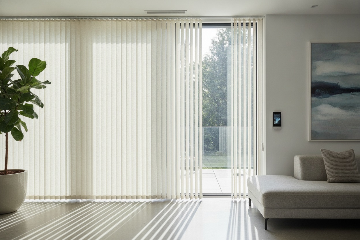How Vertical Cellular Blinds Gave Me My Sliding Door Back