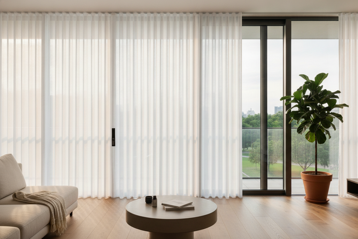 Are Vertical Drapes Blinds Always Destined to Look Cheap?