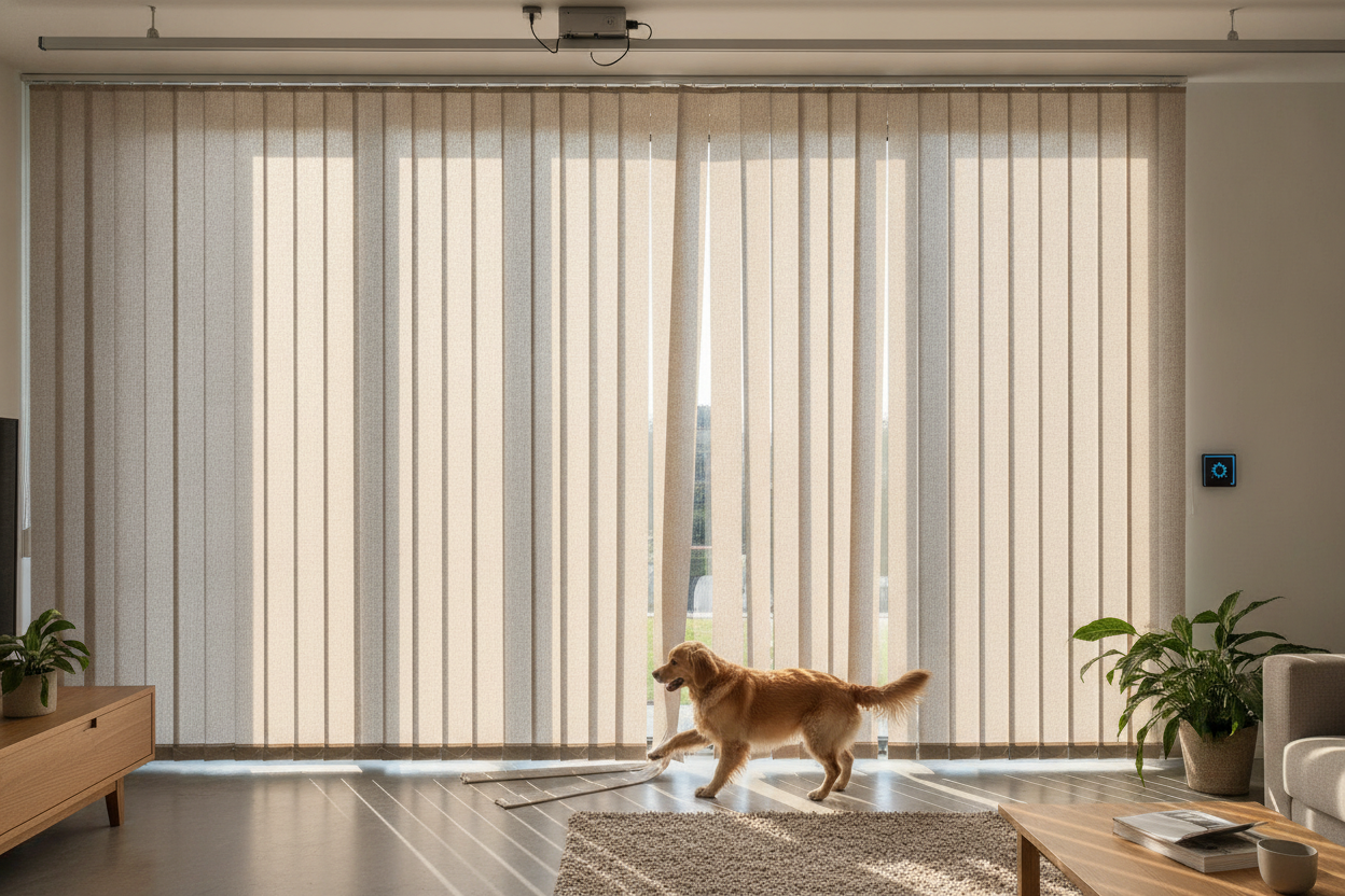 The Scam of Buying Vertical Blinds Individual Slats
