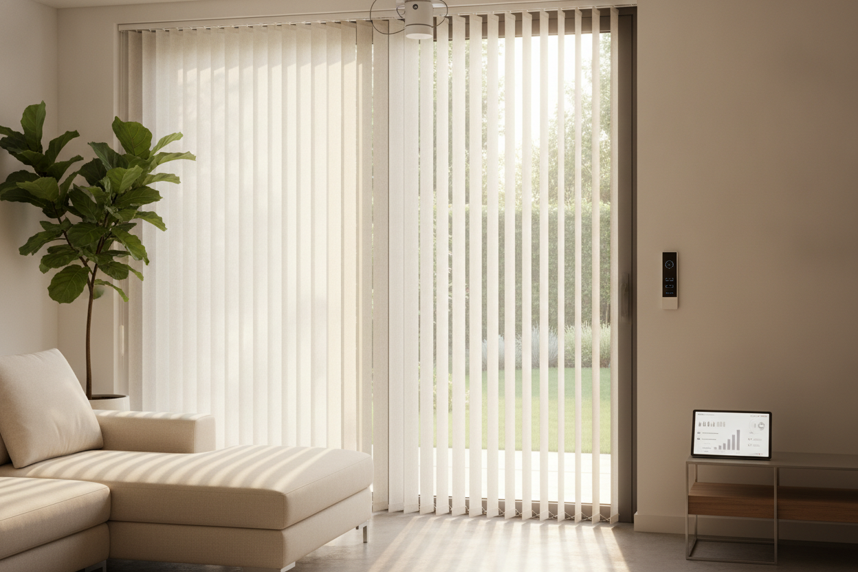 The Real Cost of Automating Standard 6ft Vertical Blinds